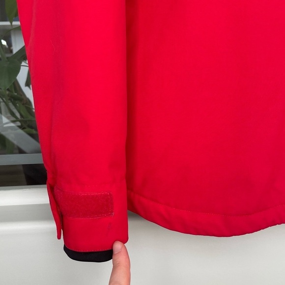 CLWR COLOURWEAR Youth 12-14 Winter Jacket Red Navy Colorblock Waterproof - Picture 14 of 16